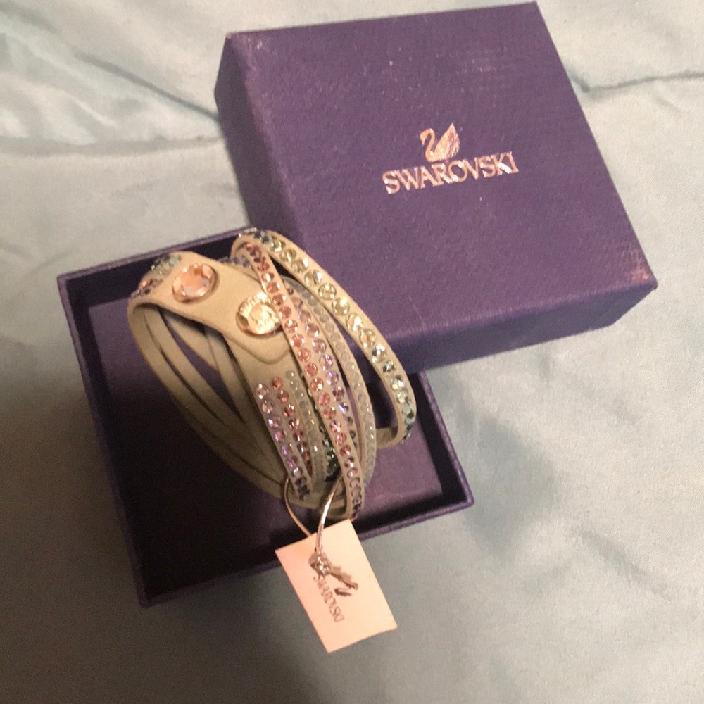 Swarovski Two straps bracelet